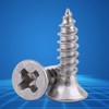 Pack of 200 Wood Screws Set M3 Stainless Steel Phillips