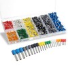 800PCS Wire Ferrules, Sopoby Insulated Ferrule Crimp Pin Terminal Kit