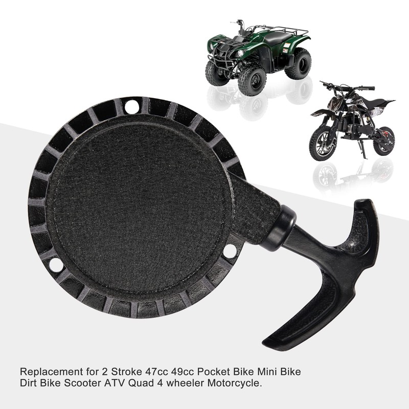 GOOFIT Black Pull Start Recoil Replacement for 2 Stroke Recoil
