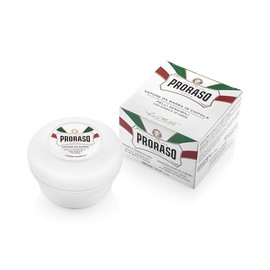 Proraso Jabón para Afeitar en Tarro Té Verde y Avena para Piel Sensible, Sin Perfume, 150 ml