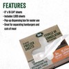 LEM Products 6" Freezer Sheets, Non-Stick, Non-Porous Polyethylene, 1000 Count