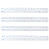 Plastic Wound Measuring Ruler 6 Inch Wound Measuring Guide for