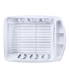 Tribello Sink Dish Drying Rack, Large Heavy Duty Hard Plastic