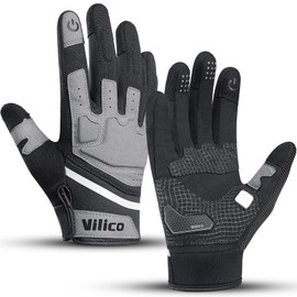 Vilico Motorcycle Gloves Summer Motorcycle Gloves Men's Women's Touch Screen Tactical Gloves for Airsoft Motocross Bicycle