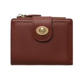 GOIACII Purses for Women Bifold Card Holder Small Purse with Zipper Coin Pocket, Womens Wallet with RFID Protection for Cash, Cards and Coins