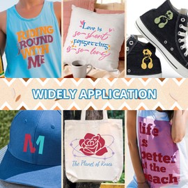 HTVRONT Boho Heat Transfer Vinyl - 23 Pack 12 x 10Inches Dark and Neutral Tone HTV Vinyl Bundle for T Shirts, Iron on Vinyl Easy to Cut & Weed for Heat Vinyl Design