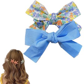 Hair Clip Flower Hair Clip with Bow Hair Clips Women's Hair Accessories for Small Women Long Hair Hair Clips Girls 1508