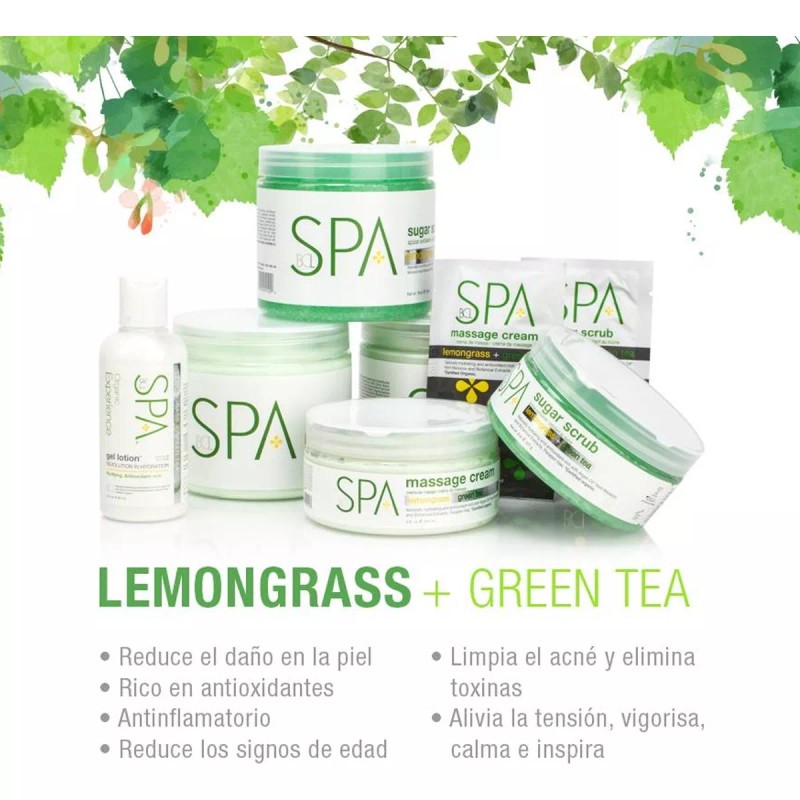 BCL Spa Sal Organica Manicure & Pedicure Limon + Té