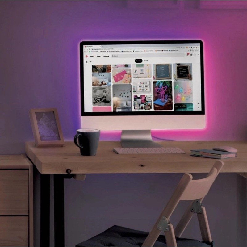 West&Arrow LED Flexible Strip Rope in Changing Mood Ombre Color