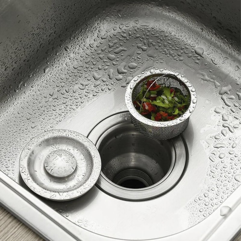 Kitchen Sink Drain Strainer, 3-Pack Fine Mesh,Sink strainers for Kitchen
