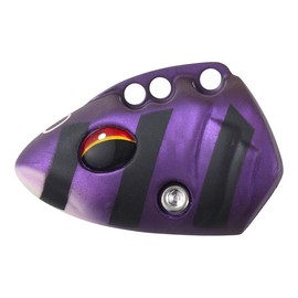Daiwa SS50 AH Replacement Head, Matte Purple Black Zebra Glow Point