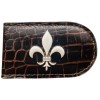Enmon New Orleans Saints Genuine Leather Money Clip-Brown-by Enmon-New in