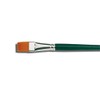 Hobby Line 721120 Paintbrush Basic Fine Nylon Flat Size 20