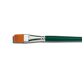 Hobby Line 721120 Paintbrush Basic Fine Nylon Flat Size 20