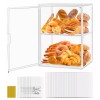 YMJOINMX Large Clear Bread Box For Kitchen Countertop Storage Container