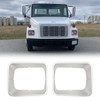 BXZ Front Headlight Headlamp Bezel Housing Cover Pair For Freightliner