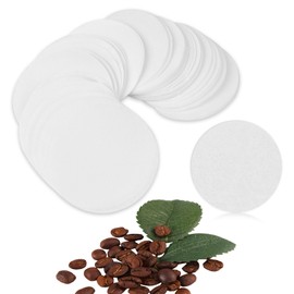 200 unidades de papel de filtro de café redondo, 56 mm, filtros de café desechables, filtro de café moka para cafetera espresso, portafiltro, olla de moka, material de calidad, fibra de papel,