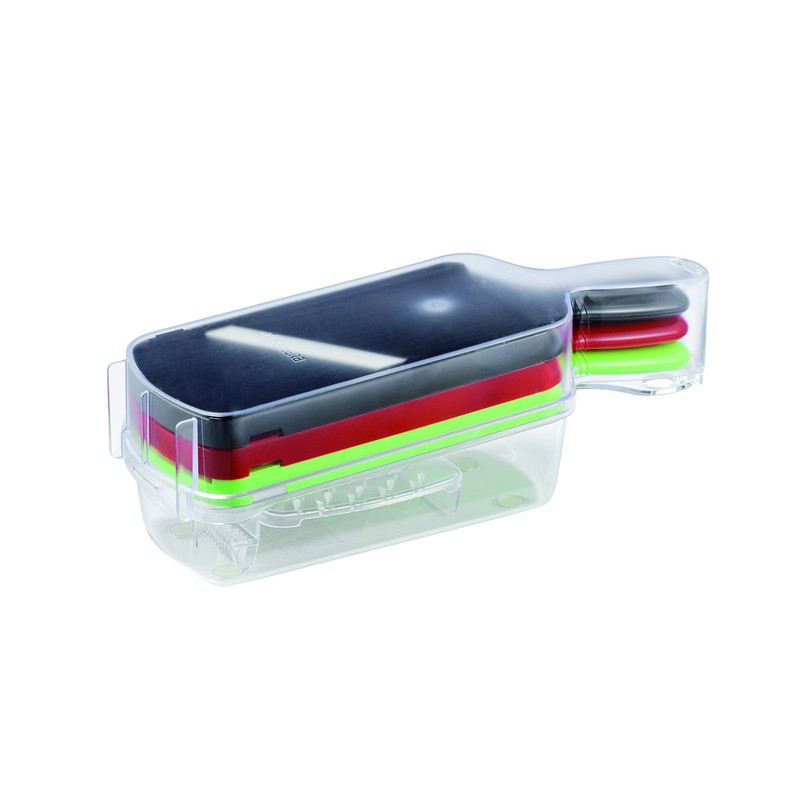 Kyocera Slice and Grate Set, Black/Red/Green