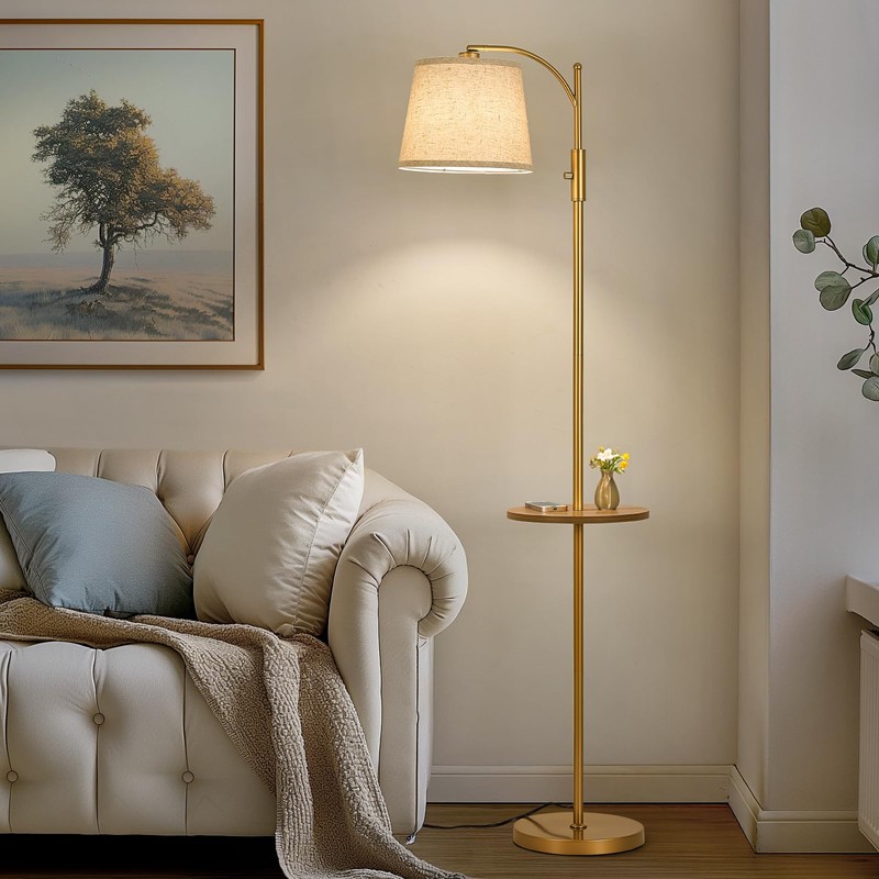 AIDENOEY Fully Dimmable Floor Lamp for Living Room，Standing Lamp Rotary