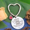 QONCV Mothers Day Gifts for Auntie, Best Aunty Keyring Birthday