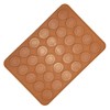 Molde para Macarrones, 30 Agujeros Forma Macarons Forma Redonda De