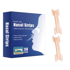 50 Stück Nasenpflaster Schnarchen Anti Schnarch Pflaster Nasenpflaster Besser Atmen Lindern Eine Verstopfte Nase Aufgrund Schnupfen Allergien Hilft Schnarchen zu reduzieren,Zum Schlafen und Sport