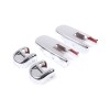 e-power-auto-Trim FOR HUMMER H2 CHROME FRONT HOOD SIDE HINGE COVER