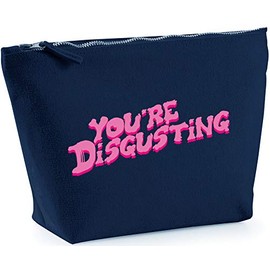 Hippowarehouse You're disgusting printed make up cosmetic wash bag 18x19x9cm