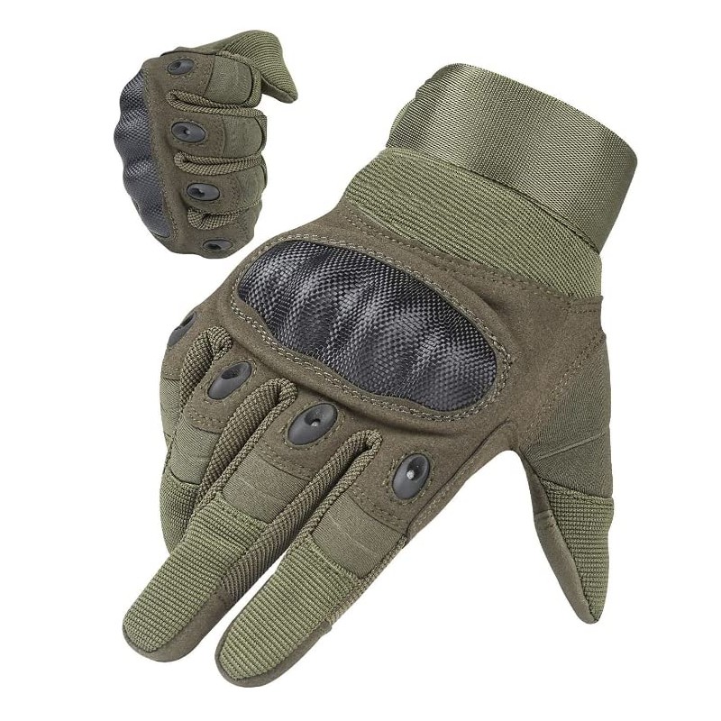 RATASK Heavy Duty Gloves, Paintball Airsoft Gloves, Hiking Camping Gloves