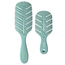 Beter - Pack Bürste Detangling Natural Fiber Groß und MINI, Entwirrungsbürste und Anti-Zieh-Bürste, Nachhaltige und vegane Materialien, Stacheln