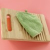 Tomaibaby Mini Washboard Wooden Washing Board Household for Students Clothes