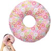 9 Inch Ear Piercing Pillow with Invisible Zipper, O-Shaped Pillow