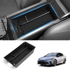 Center Console Organizer Tray Compatible with Toyota Camry 2025 LE/SE/XLE/XSE Insert Tray Accessories, Armrest Secondary Storage Box