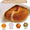 chucheng 2 Pack 13x17inch Bread Bags for Homemade Bread Sourdough,Reusable