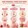 Sturelehub Organic Freeze Dried Strawberry Powder 8oz Fresh Taste in