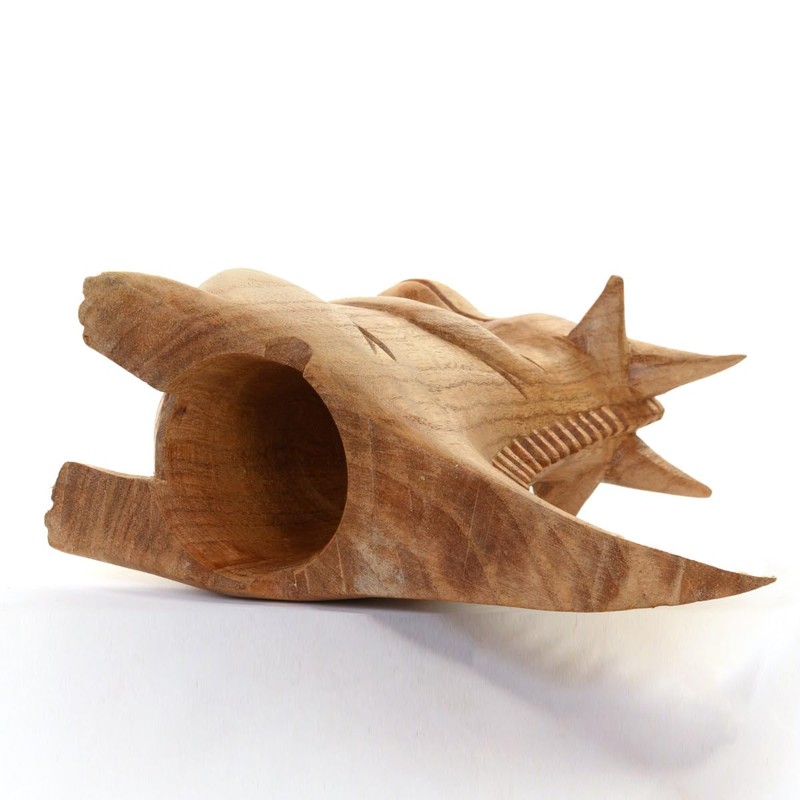 Hand Carved Wooden Dragon Incense Cones with 12 Nag Champa