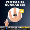 Egnaro Silicone Ring For Men 9mm Wide 2.5mm Thick, Rubber