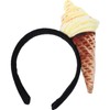 Beavorty Ice Cream Headband Ice Cream Cone Shape Headpiece Novelties