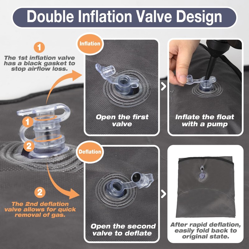 Pet Soft Dog Float Raft - Inflatable Dog Swimming Float