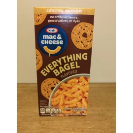 Kraft 1 Kraft Everything Bagel Flavored Mac & Cheese Macaroni Dinner 7.25oz Box | HAND