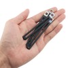 DGHAOP 10pcs Cable Clamp 100x10x6mm Insulated Clamp Carbon Steel Flexible