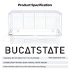 BUCATSTATE Hamster Cage with Acrylic Door Small Animal Cage and