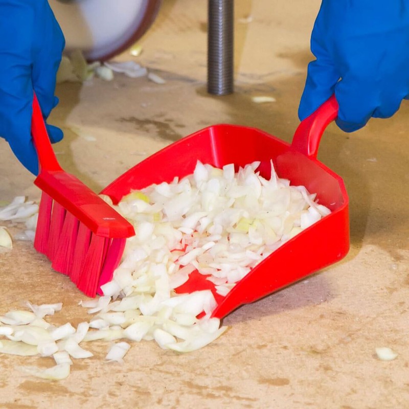 Vikan 56607 Dust Pan,11.5",PP,Orange