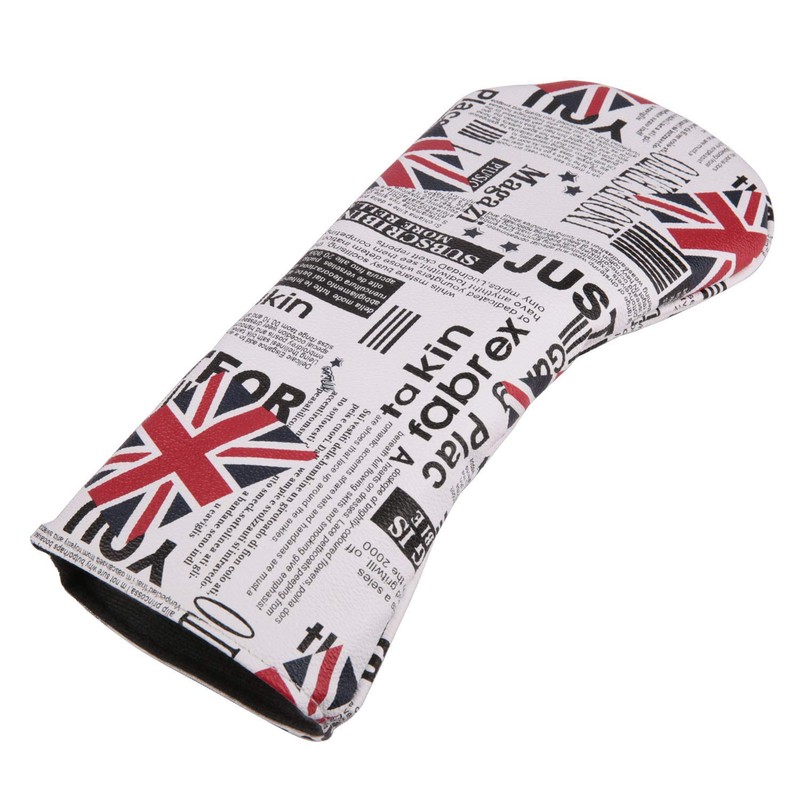 4pcs UK USA Waterproof Headcover Driver Cover Wood Cover Utility