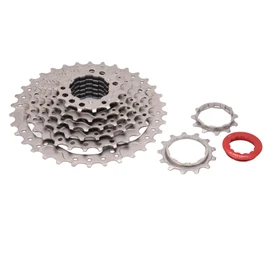 8 Speed 11‑34T Bicycle Freewheel Nickel Chromium Steel Mountain Bike Cassette Freewheel Replacement