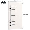 PALUDO 3 Packs A6 Refill Paper, 135 Sheets A6 Paper