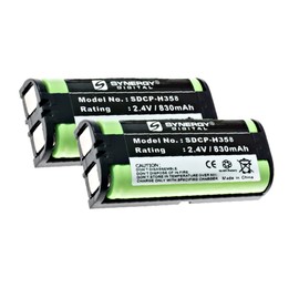 Avaya D160 Cordless Phone Battery Combo-Pack Includes: 2 x SDCP-H358 Batteries