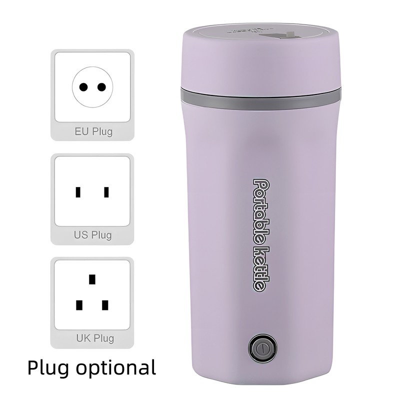 Portable Travel Electric Kettle 500ml Stainless Steel Portable Electric Kettle