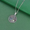 Odinstone Tree of Life Necklace, 925 Silver, Tree of Life