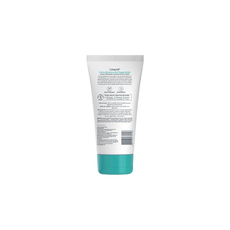 CETAPHIL Crema Alisadora Anti Rugosidades 236 ml Ayuda a Suavizar